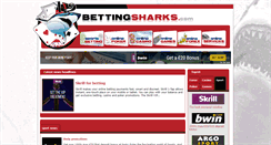 Desktop Screenshot of bettingsharks.com